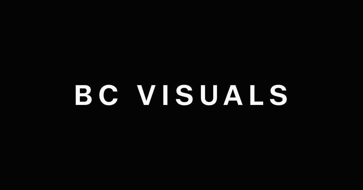 Aperçu du site BC Visuals